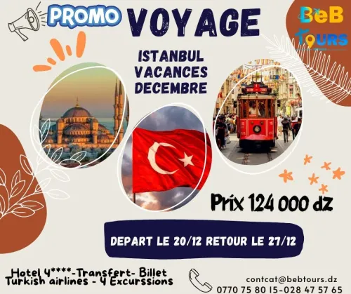 voyage organisé istanbul decembre