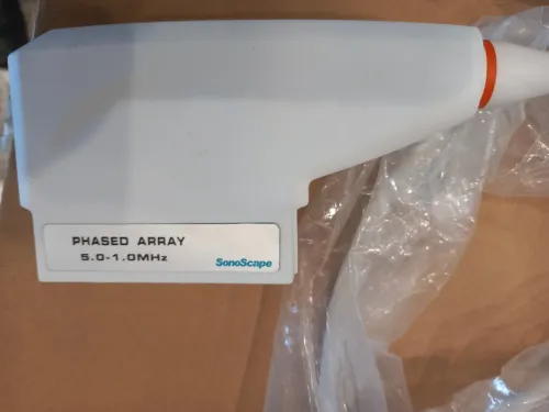 Sonde cardiaque :  2P2 sonoscape (1-6MHz) / S8 EXP / S9