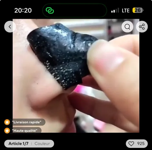 Masque pour point noire 
