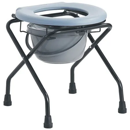 Chaise toilette et fauteuil roulant avec toilette gro/detail