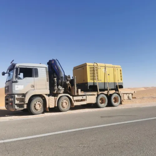 Camion à grue 