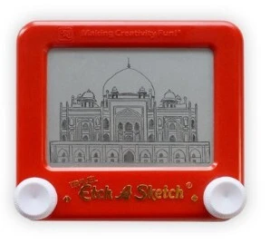 Jouet Etch & Sketch