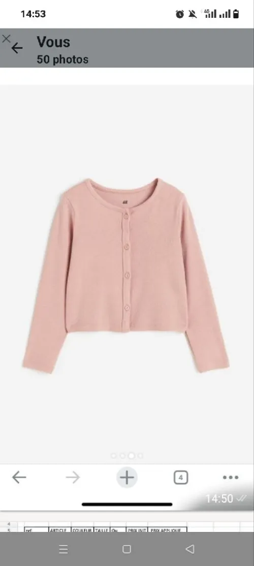 Lot de vêtement enfants de marque