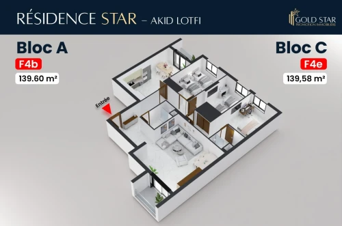 Vente Appartement F4 Oran Bir el djir