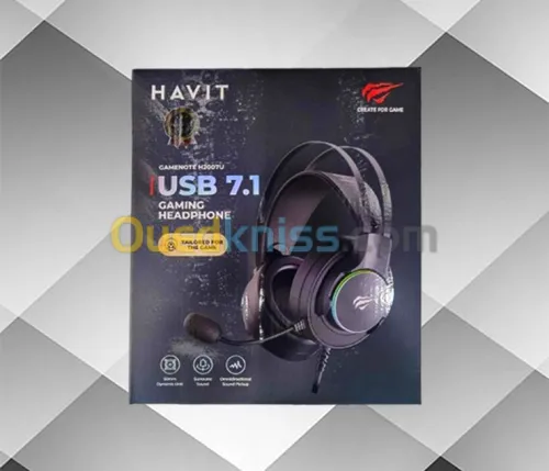 HAVIT GAMENOTE H2007U / GAMING HEADPHONE / USB 7.1 / WIRED