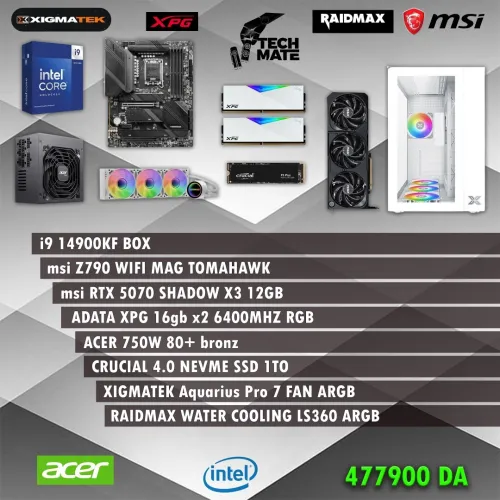 PC GAMER i9 14900KF + RTX 5070