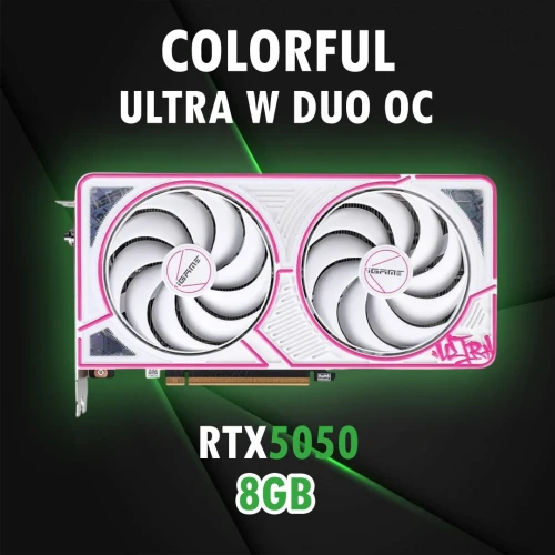 COLORFUL RTX 5050 iGAME ULTRA W DUO OC / GPU / 8GB