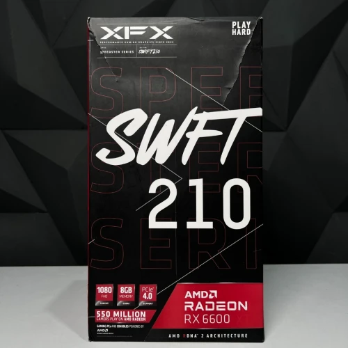 XFX RX 6600 SWFT 210 / GPU / 8GB