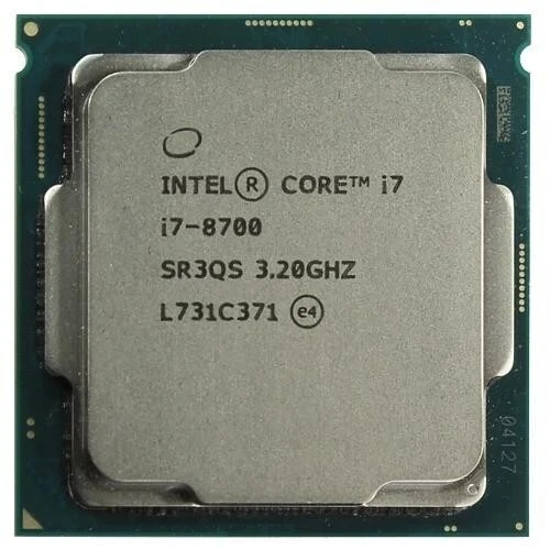 INTEL i7-8700 / CPU / 3.2 GHz - 4.6 GHz / LGA1151
