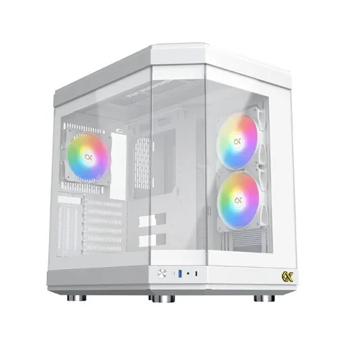 XIGMATEK CUBI ARCTIC gaming case / 6 FAN / ATX