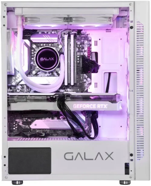 GALAX REVOLUTION ALLSYNQ 06 / GAMING CASE / WHITE / ATX
