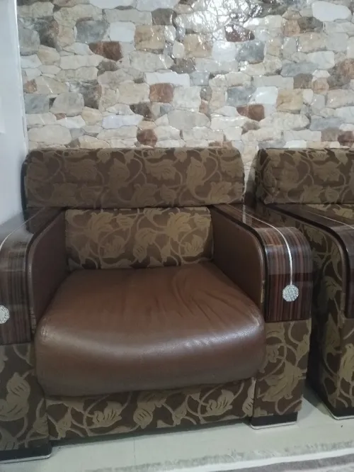 Salon demi en cuire