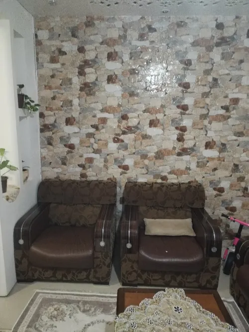Salon demi en cuire