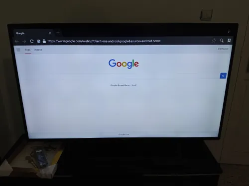 Tv Géant smart tv Android 4k 55 pouces