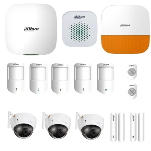 Installation camera de surveillance et systèmes d'alarme
