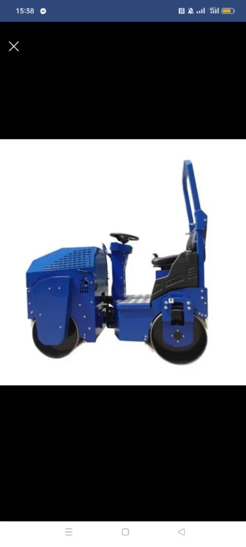 Rouleau compacteur vibrant Avec chaise et voulant 2024