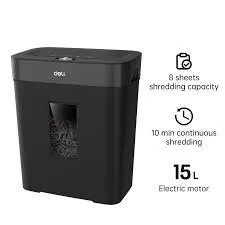 DESTRUCTEUR DELI COUPE CROISEE ET023 P4 / 15 Litres