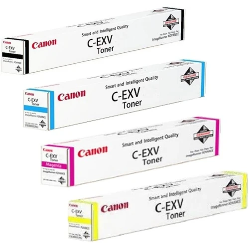PACK TONER CANON C-EXV 65 B-Y-M-C ORIGINAL POUR COPIEUR CANON IR3326I
