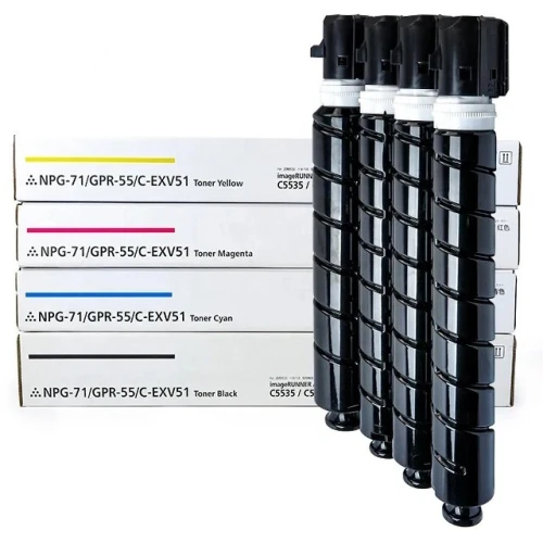 TONER EXV-51 OEM BK/YL/MG/CY