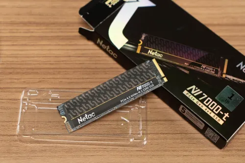 Offre Imbattable Netac NV7000-T SSD 1TB M.2 PCIe Gen4 Ultra Rapide 7400MB/s PC Gamer