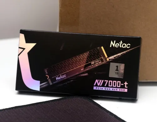 Offre Imbattable Netac NV7000-T SSD 1TB M.2 PCIe Gen4 Ultra Rapide 7400MB/s PC Gamer