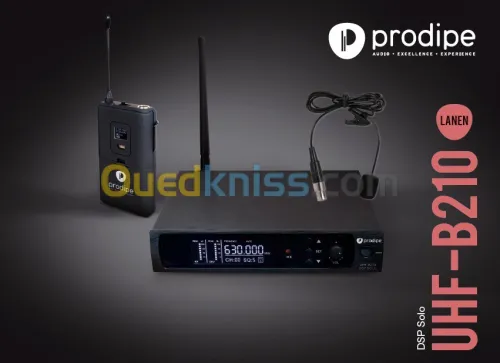 micro UHF B210 DSP Lavalier 