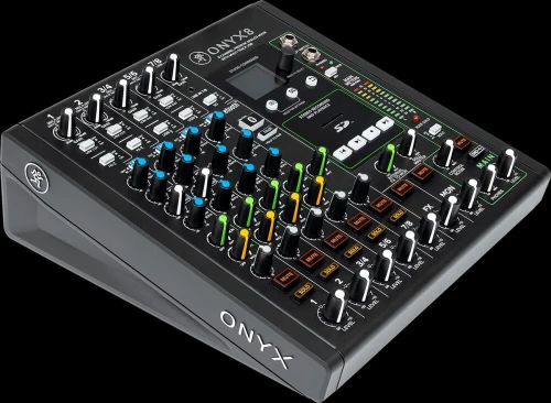 Mackie Onyx8 Mixer USB 8 canaux + effets