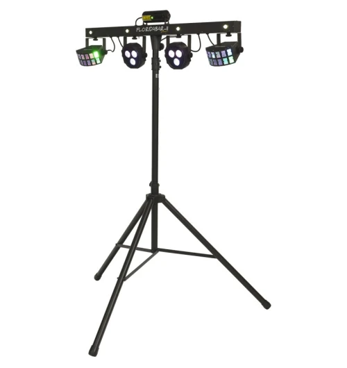 Algam Lighting FLORIDA BAR II projecteurs et FX 4-en-1 sur pied