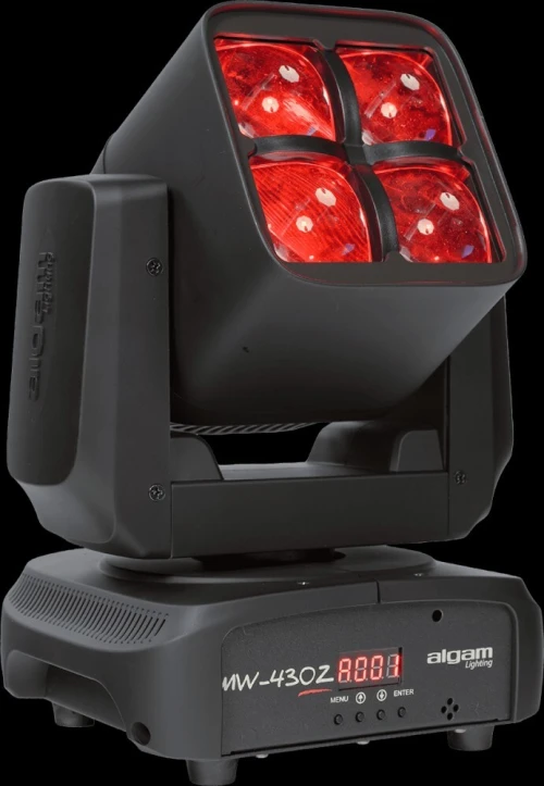 Algam Lighting Lyre Wash 4 x 30W RGBW avec Zoom MW430Z