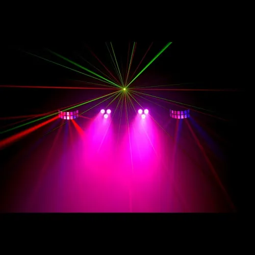 Algam Lighting FLORIDA BAR II projecteurs et FX 4-en-1 sur pied