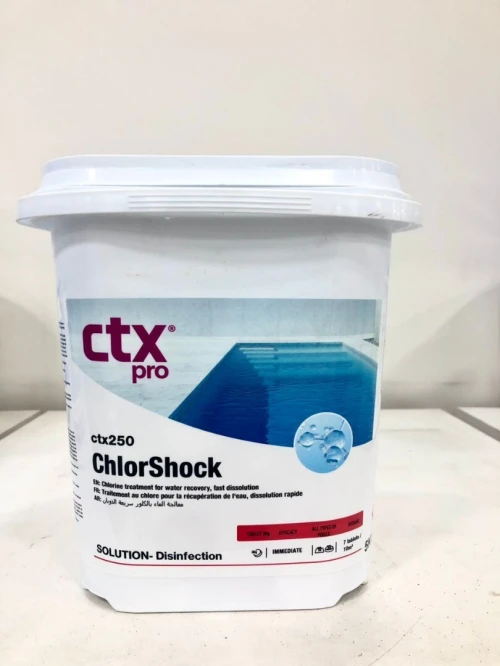 Chlore choc en pastille de 30g CTX PRO 5Kg