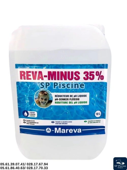 PH moins liquide MAREVA 10L/20L