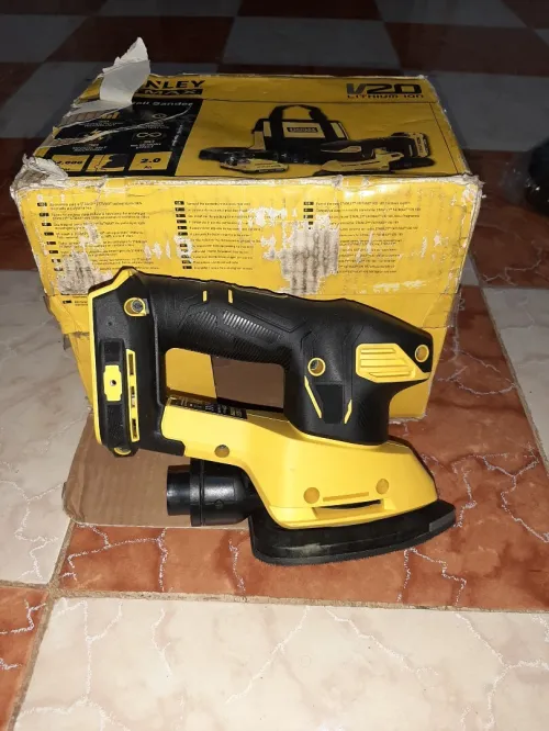 Ponceuse stanley v20 lithium