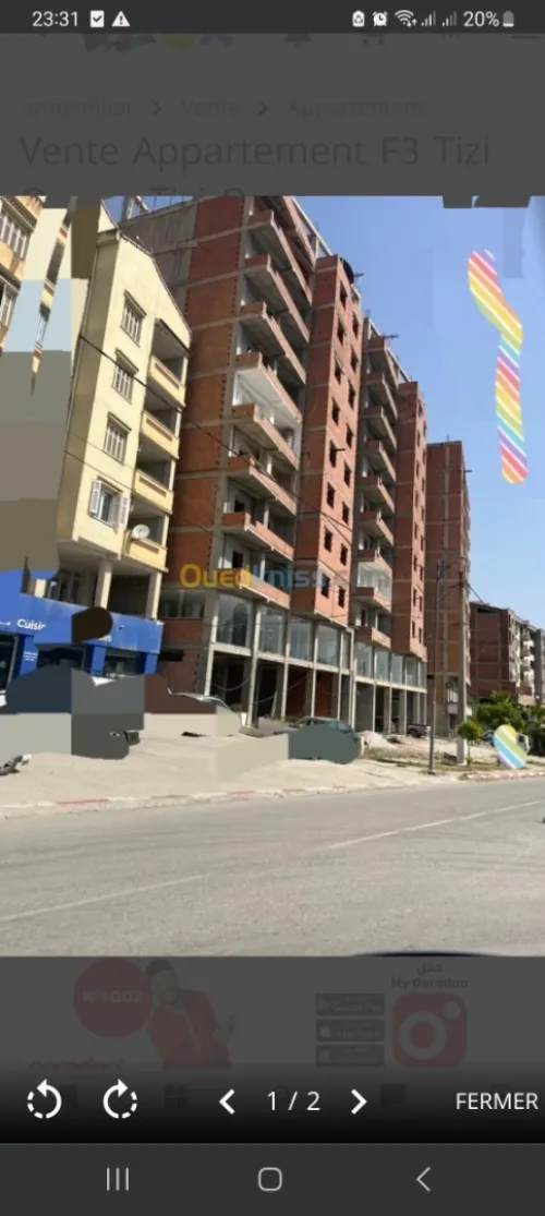Vente Appartement Tizi Ouzou Tizi ouzou