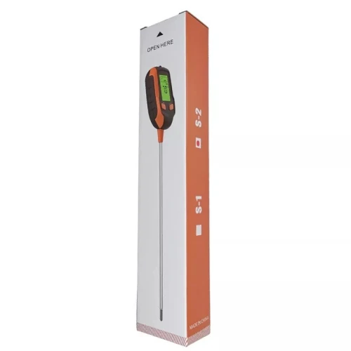 Testeur de Ph sol 4 en 1, analyseur de PH, pour thermomètre, humidité, lumière, tempirature.