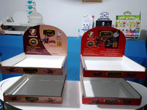 PRÉSENTOIRS PLV MADE IN ALGERIA