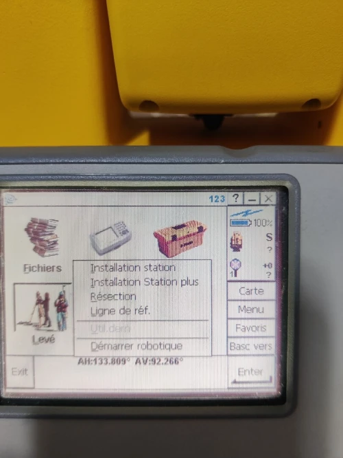 Station Totale Robotisé