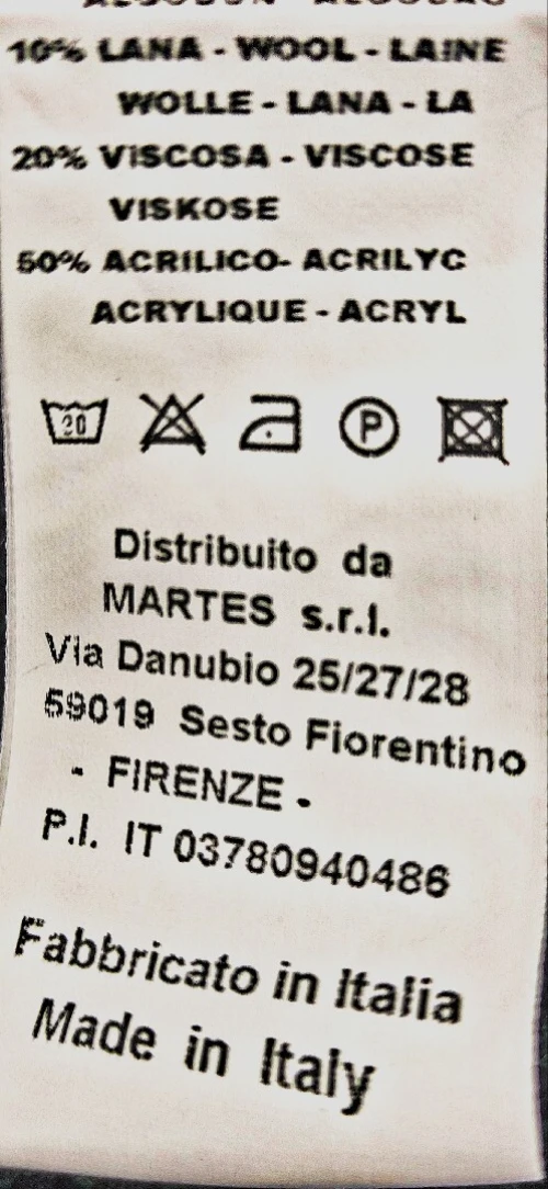 et chic en maille italienne.