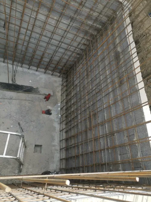 Travaux de réalisation des bâches à eaux