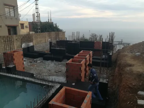 Construction des villas