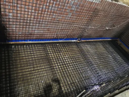 Travaux de réalisation des bâches à eaux