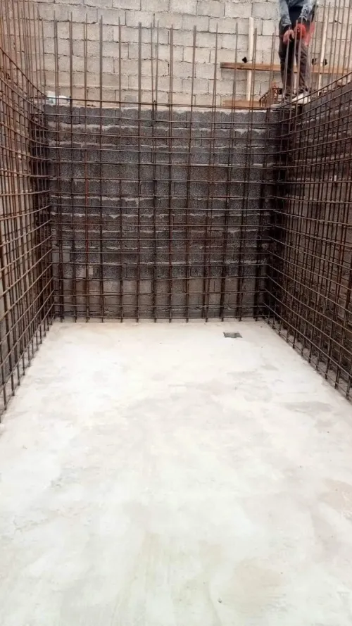 Travaux de réalisation des bâches à eaux