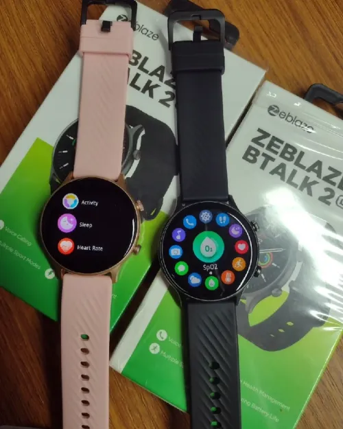Zeblaze btalk 2 lite original noir et bleu