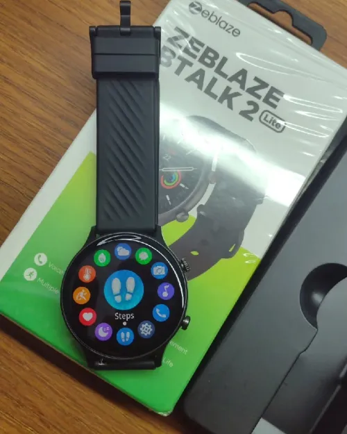 Zeblaze btalk 2 lite original noir et bleu