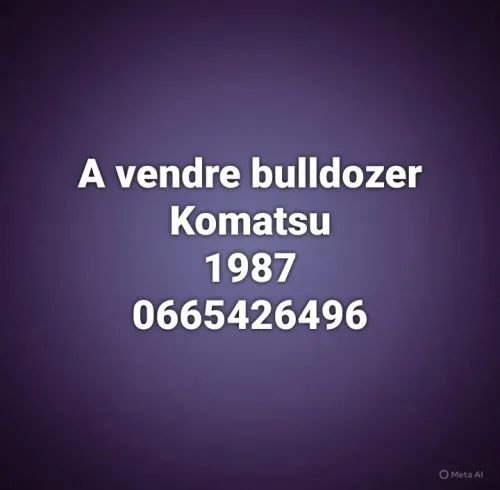 Komatsu 1987 1987