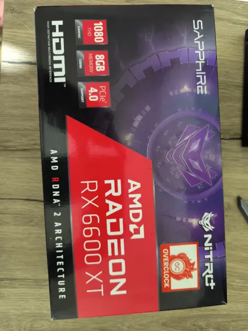 +Rx 6600xt sapphire NITRO