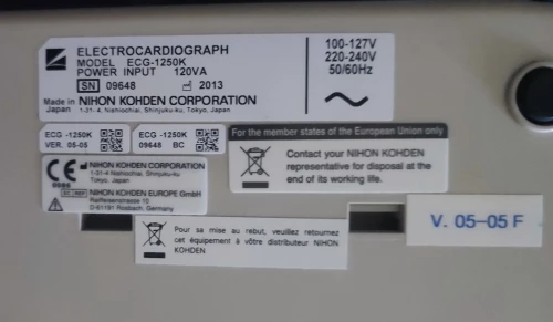 ECG cardiofax