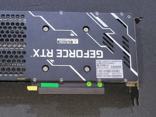 Rtx 3060 12gb ,Max temp 66c , utilisé 