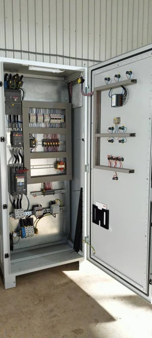 Etude, Câblage ..  Armoire de pompe ( pompage) avec démarreur progressif jusqu'à 560KW