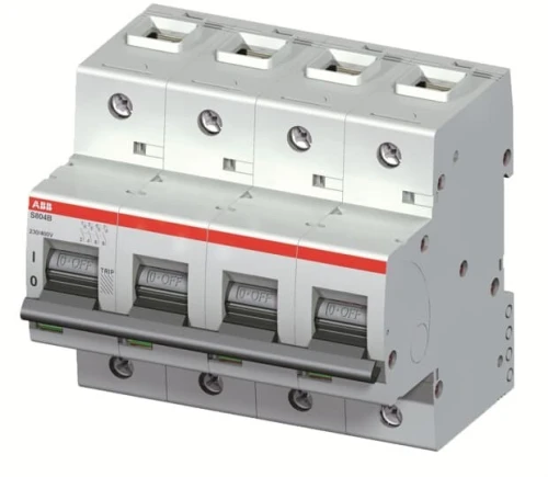 Disjoncteur Modulaire Industriel S804 4P  80A - 100A  - 125A
